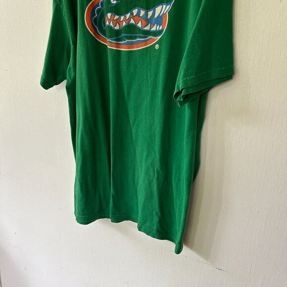 Florida Gators T-shirt Mens Medium Delta Pro Weight Short Sleeve Tee VTG Green - Picture 3 of 6
